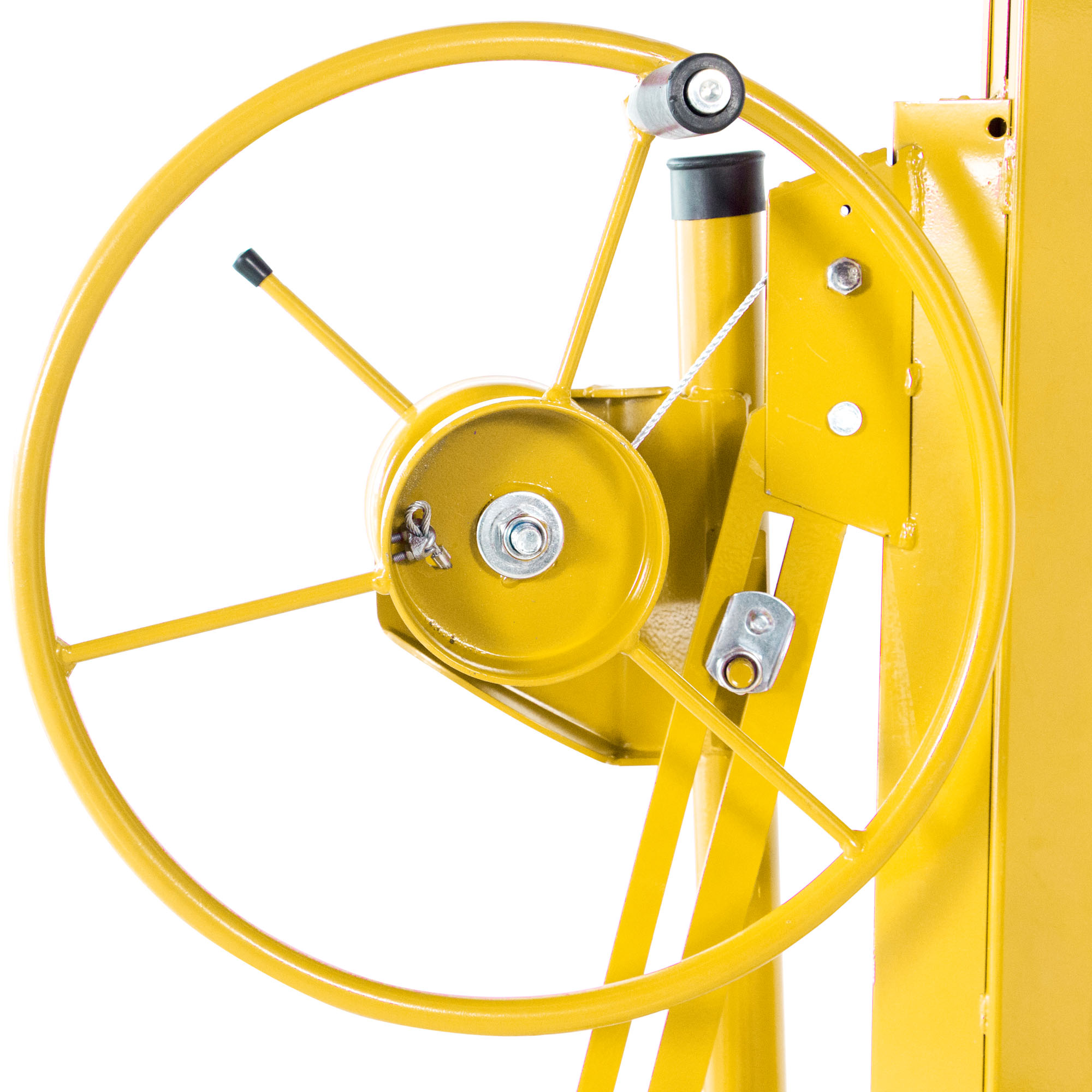 Heavy-Duty Drywall Lift - 11 Ft Panel Jack Lift in Bright Yellow - Image 10