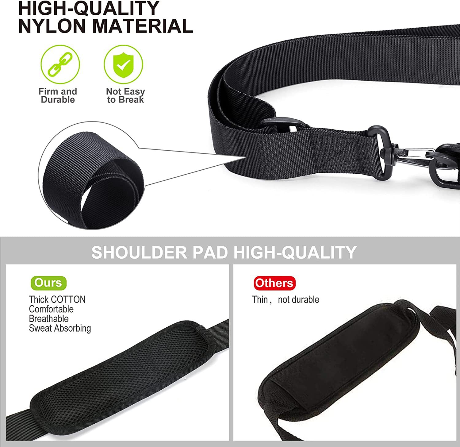Lawn Machine Side Hanging Black Strap for Easy Storage and Organization - Image 4