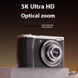 5K HD Digital Camera with Optical Zoom and Anti-Shake Technology