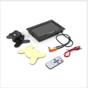 7-inch Car Monitor - Desktop Reversing Display for Safe Parking