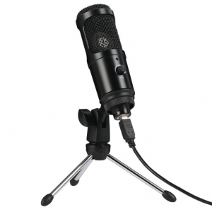 High-Quality USB Condenser Microphone for Clear Audio Recording