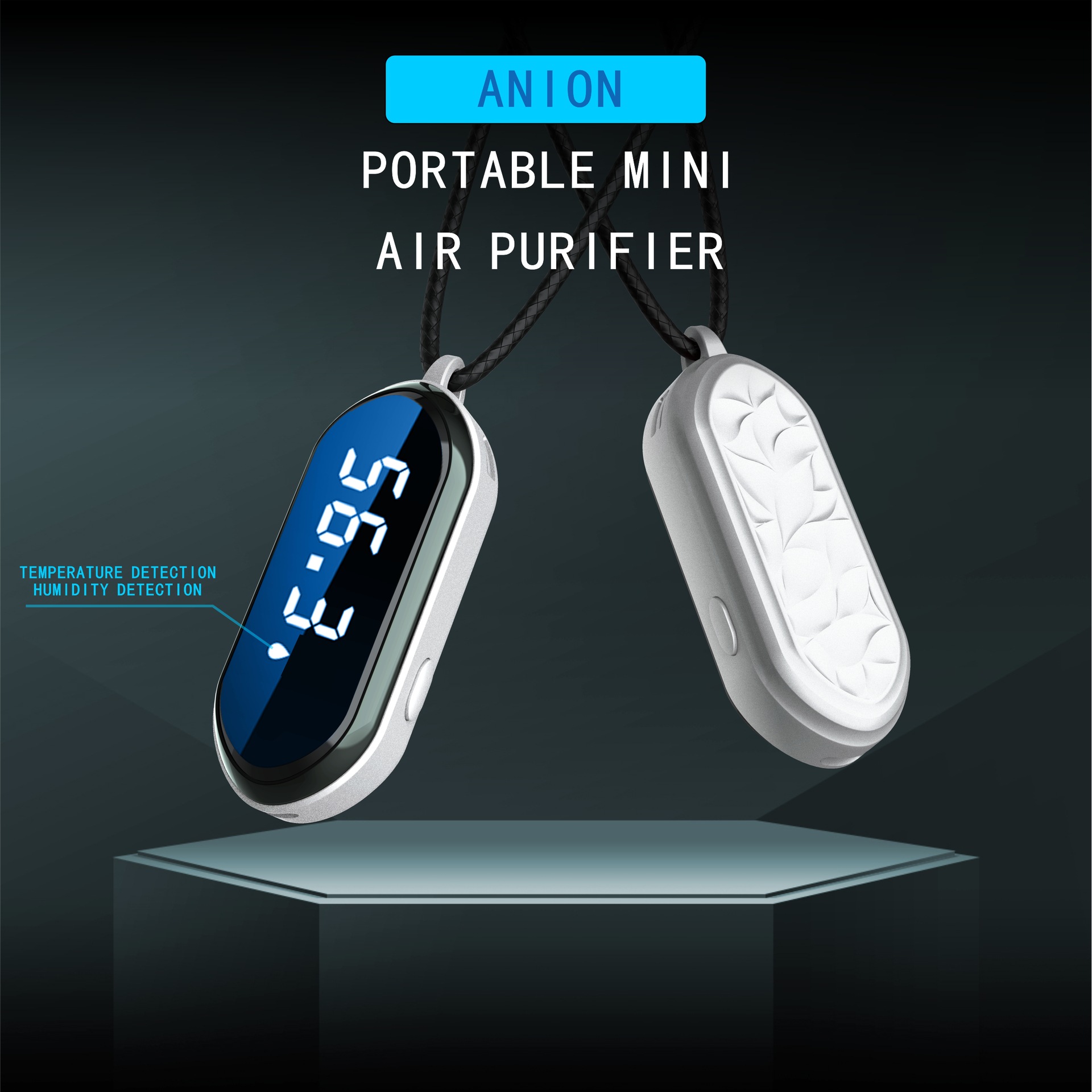 Portable Air Purifier with Negative Ion Technology for Clean Air - Image 2
