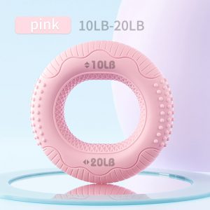 Silicone Adjustable Hand Grip Arm Strength Trainer - Fitness Gym Gripping Ring for Forearm, Finger & Carpal Expansion - Enhance Grip Strength with Silicone Rings