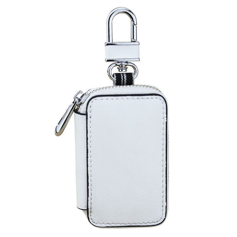 Durable Cowhide Car Key Bag for Men & Women - Stylish & Functional - Image 5