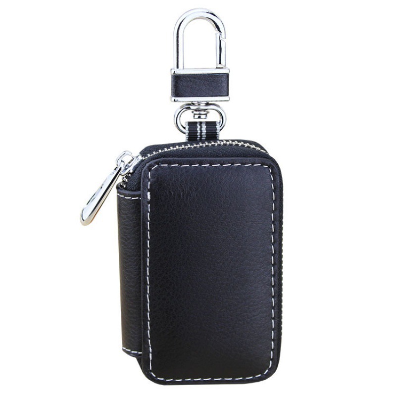 Durable Cowhide Car Key Bag for Men & Women - Stylish & Functional - Image 11