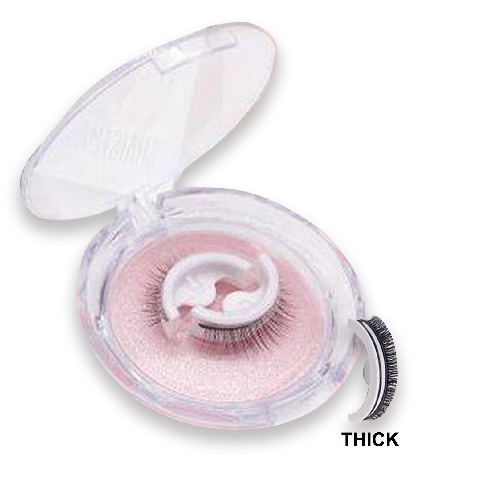 Thick Women's Self-Adhesive False Eyelashes - No Glue Needed! - Image 8