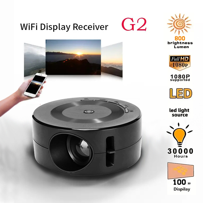 Portable Mobile Phone Wired Projector for Same Screen Mirroring - Image 3