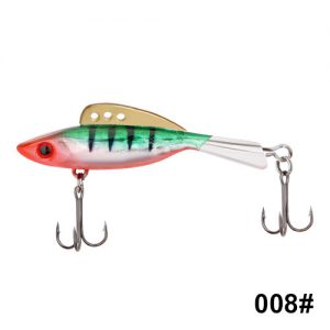 FISHKING Ice Fishing Bait Lure with Treble Hook - Perfect Jig Hook for Anglers