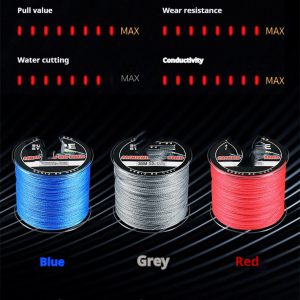 Dali Mayu PE Line - 300 Meters, 4-Section Fishing Line for Optimal Performance