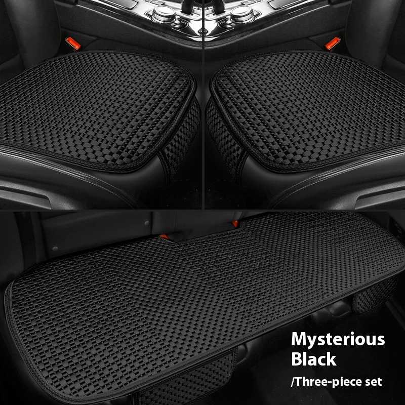 Summer Minimalist Ice Silk Car Seat Cushion for Ultimate Comfort - Image 8