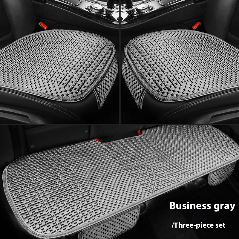 Summer Minimalist Ice Silk Car Seat Cushion for Ultimate Comfort - Image 9