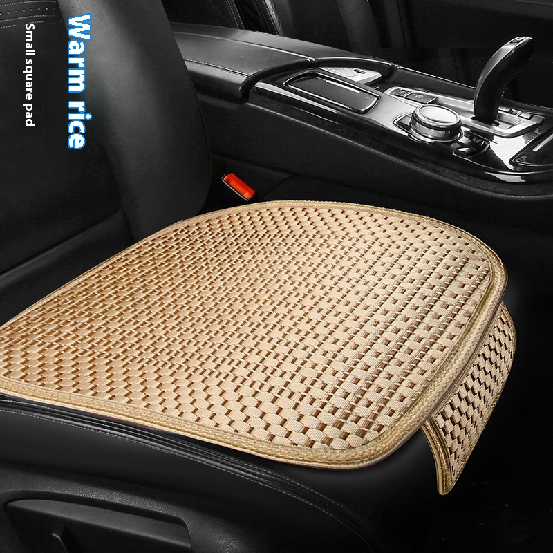Summer Minimalist Ice Silk Car Seat Cushion for Ultimate Comfort - Image 15