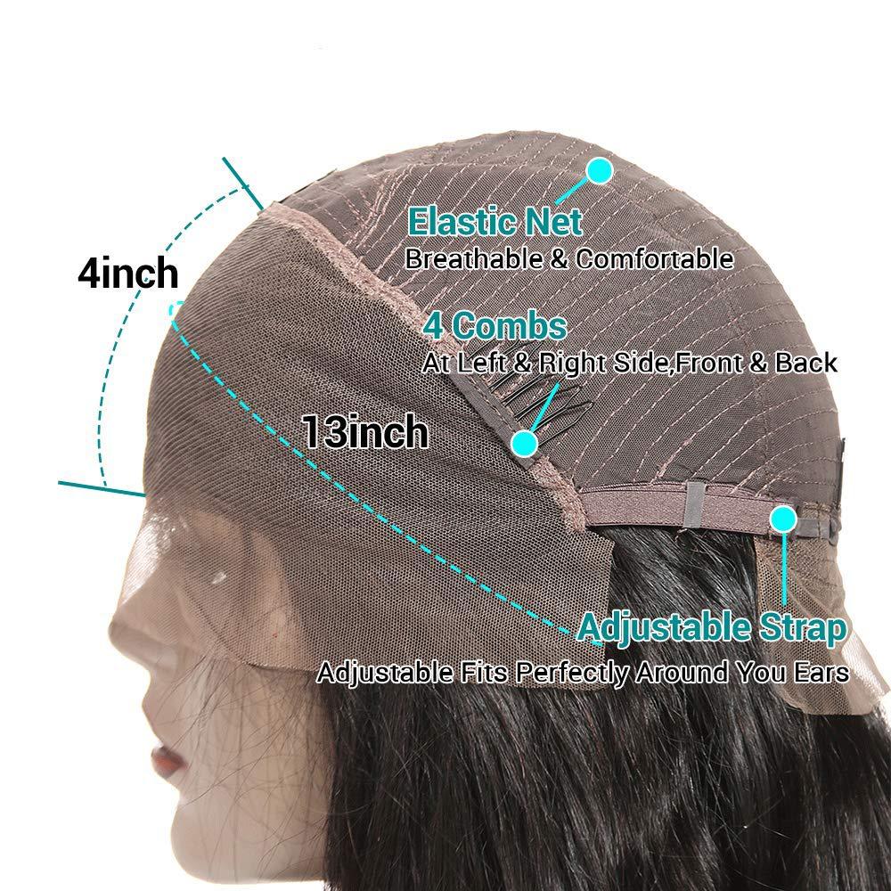 134 Full Frontal Lace Human Hair Wig - Luxurious Style & Comfort - Image 4