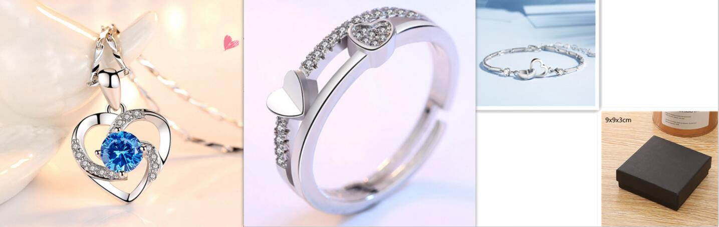 Elegant Charms 925 Sterling Silver Bracelets & Bangles for Women
