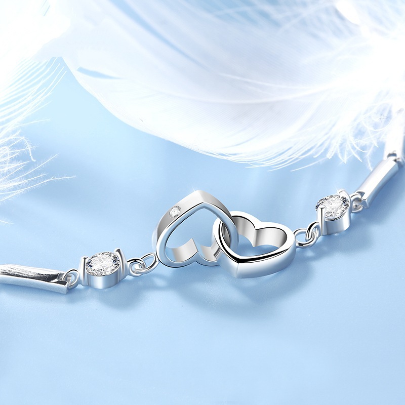 Elegant Charms 925 Sterling Silver Bracelets & Bangles for Women - Image 10