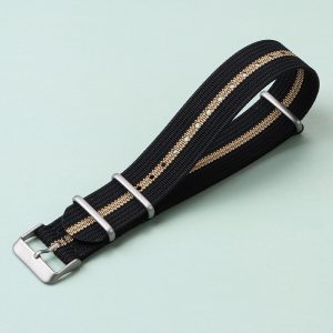 Sleek and Functional Nylon Woven Strap - Versatile Minimalist Design
