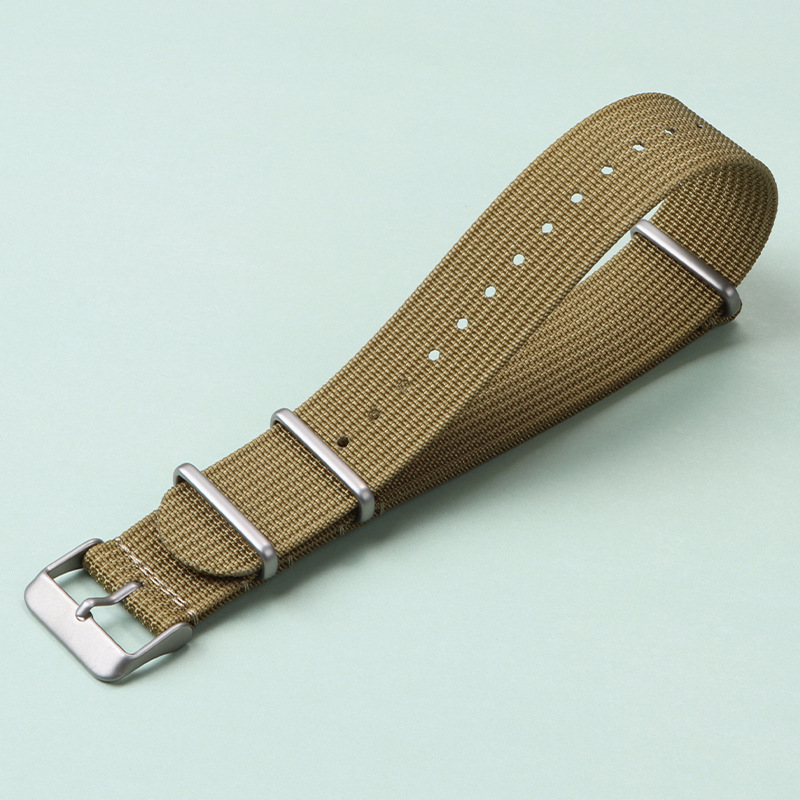 Sleek and Functional Nylon Woven Strap - Versatile Minimalist Design - Image 2