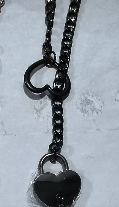 Cuban Adjustable Heart-Shaped Necklace - Elegant and Personalized Jewelry - Image 6