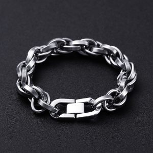 Stylish Domineering Titanium Steel Bracelet for Men - Fashionable Accessory