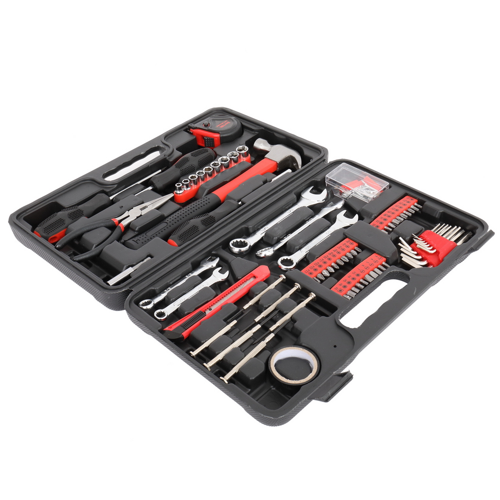 148-Piece Iron Red Home Tool Set for All Your DIY Needs - Image 6
