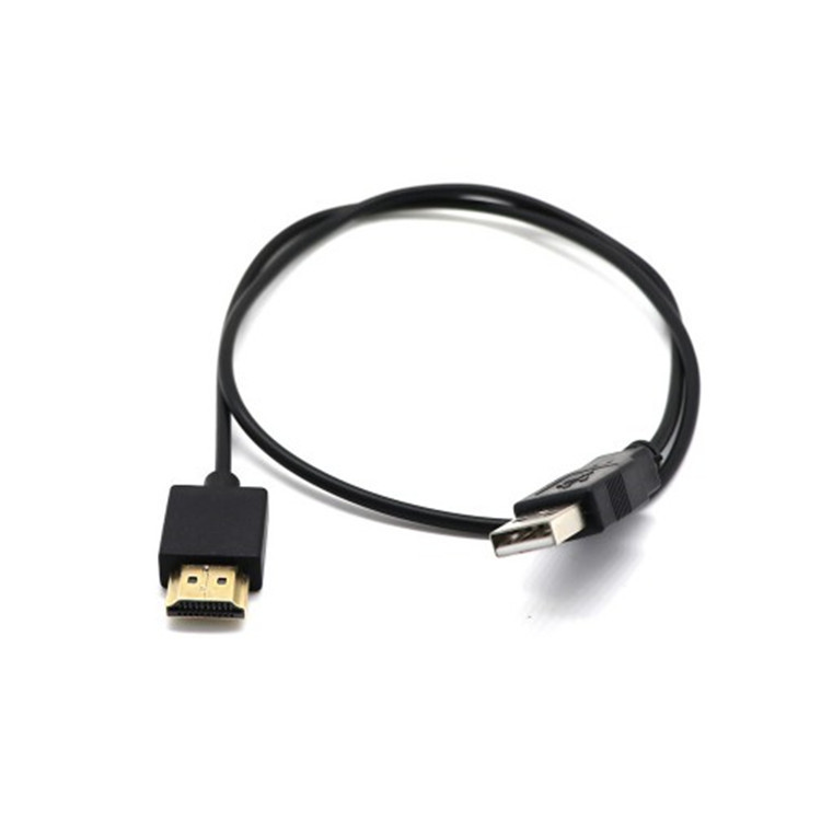 High-Quality 0.5 Meter USB to HDMI Male Power Cable for Seamless Connectivity