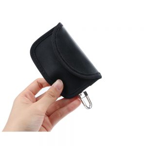 Pu Soft Surface Anti-Scanning Car Key Case for Enhanced Security
