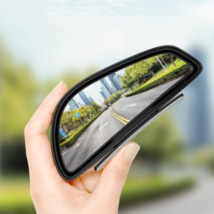 360-Degree Car Reversing Auxiliary Mirror with Rain and Fog Protection