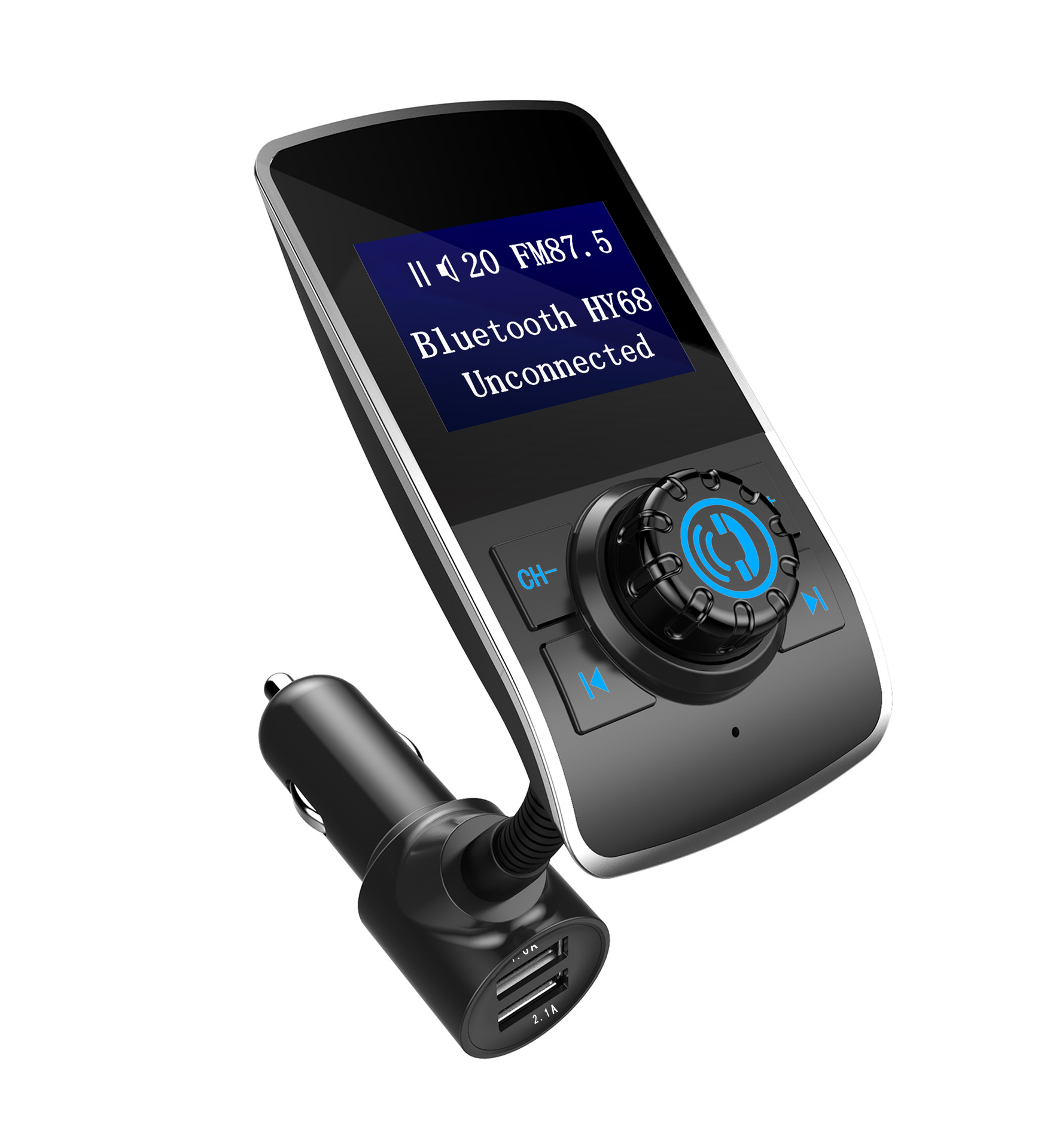 Car Bluetooth MP3 Player & FM Transmitter - Wireless Car Audio Solution - Image 2