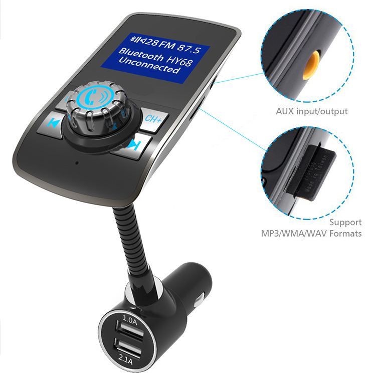 Car Bluetooth MP3 Player & FM Transmitter - Wireless Car Audio Solution - Image 4