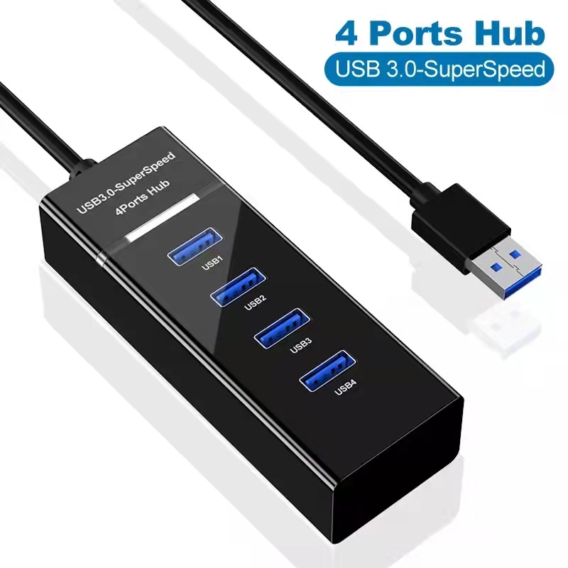 High-Speed 4-in-1 USB HUB Splitter 2.0 & 3.0 Multi-Adapter Cable for Desktop & Laptop - Image 2