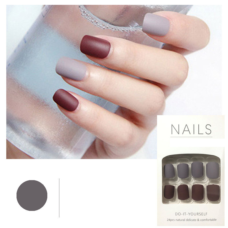 Stylish Fake Nail Patch Manicure - Ready-to-Use Finished Nail Tablets for Women - Image 2