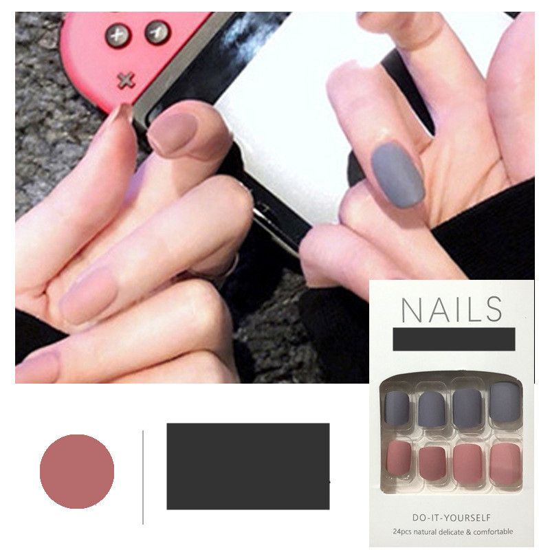 Stylish Fake Nail Patch Manicure - Ready-to-Use Finished Nail Tablets for Women - Image 5