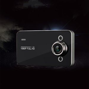 Sleek Black Car Hidden Dash Cam for Discreet Driving Recording