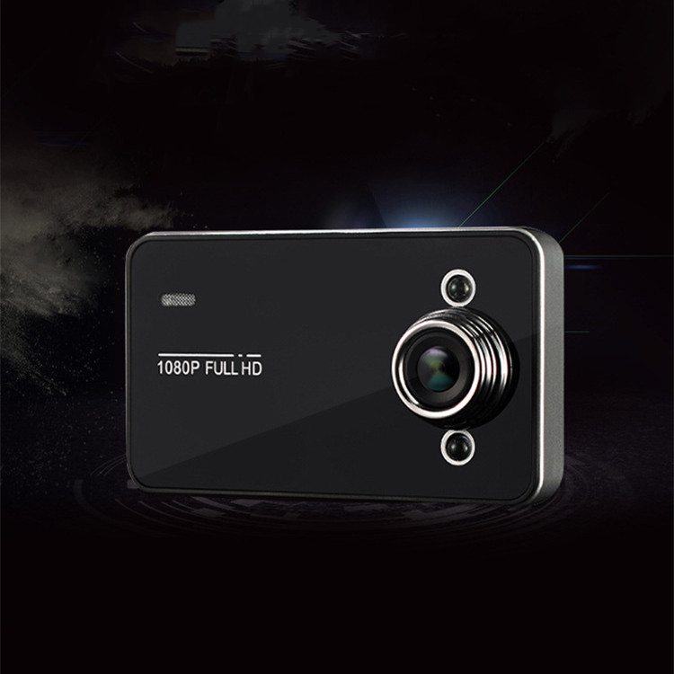 Sleek Black Car Hidden Dash Cam for Discreet Driving Recording