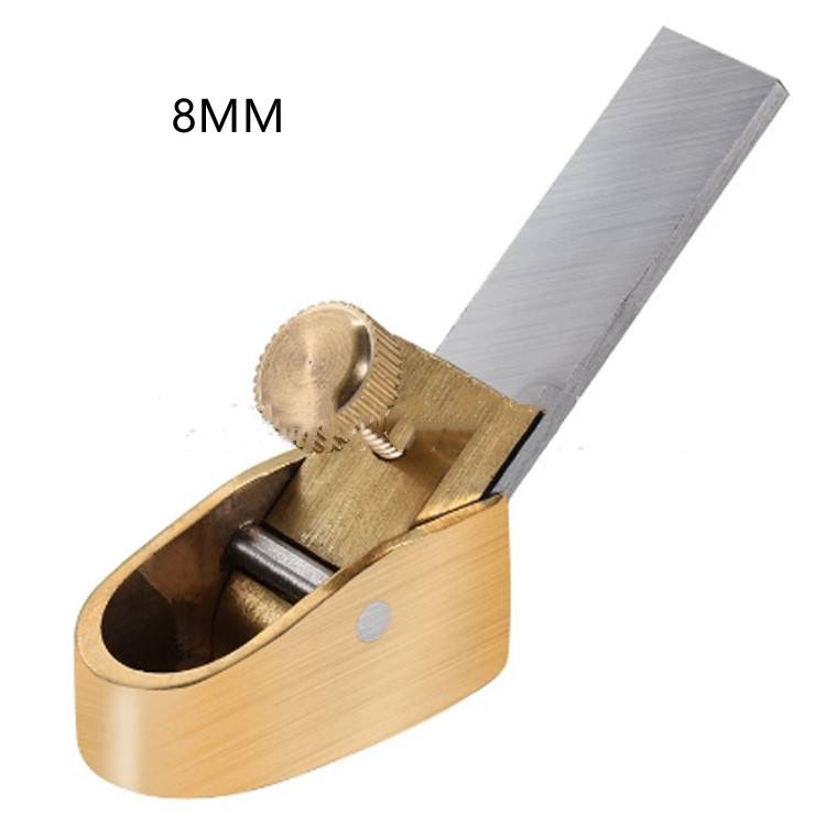Curved Sole Metal Thumb Planer - Essential Woodworking Tool for Luthiers - Image 8
