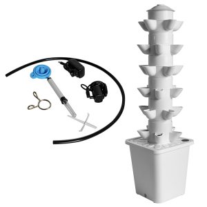 Premium White Hydroponic Planting System for Thriving Indoor Gardens