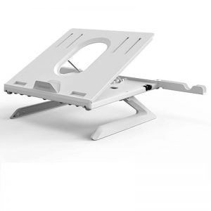 Multifunctional Folding Laptop Stand - Portable Aluminum Alloy Base for Monitors