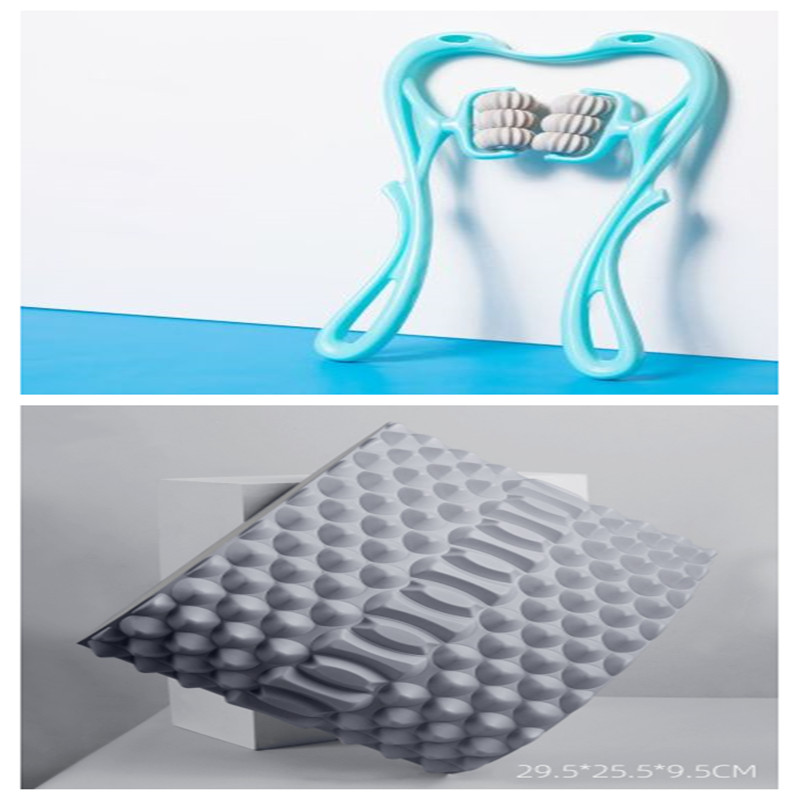 Multifunctional Six-Wheel Manual Neck Massager - Relieve Tension with Roller Massage Tool - Image 12