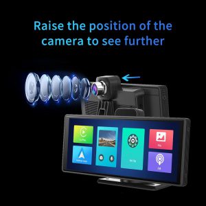 1080P Dual Camera Smart Screen Carplay Recorder for Front and Back Streaming Media Mobile Phone Projection