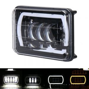 High Beam & Low Beam Off-Road LED Headlights with Day-Travel Steering Lights