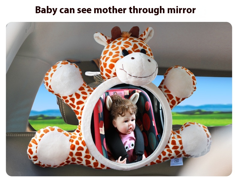 Car Mounted Baby Reflector Safety Seat Basket for Children - Image 3