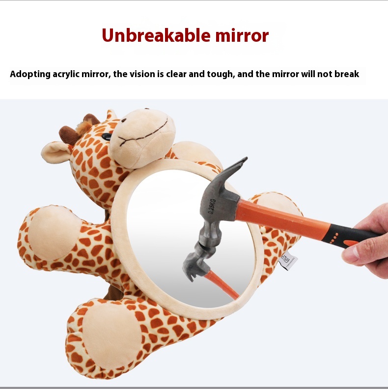 Car Mounted Baby Reflector Safety Seat Basket for Children - Image 5