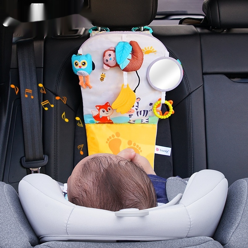 Car Mounted Baby Reflector Safety Seat Basket for Children - Image 8