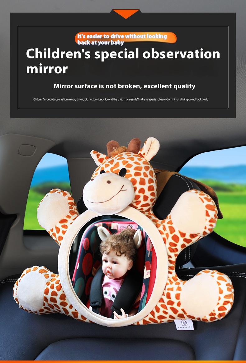 Car Mounted Baby Reflector Safety Seat Basket for Children - Image 13