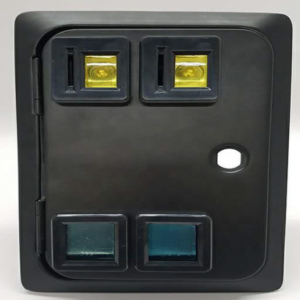 Large Coin-Operated Game Machine | Single & Double Coin Iron Gate