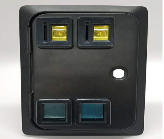 Large Coin-Operated Game Machine | Single & Double Coin Iron Gate