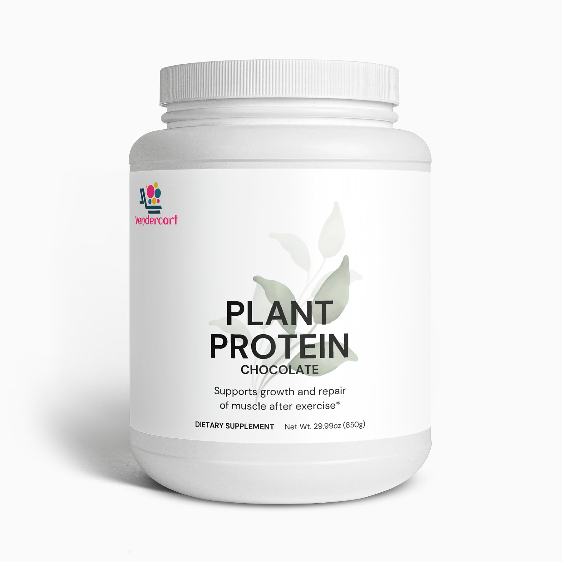 Plant Protein Chocolate - 21g Protein for Muscle Recovery, Weight Management & Digestive Health - Image 2