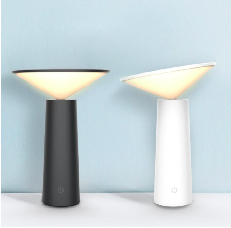USB LED Table Lamp with Touch Sensor - Ideal Reading Light for Books